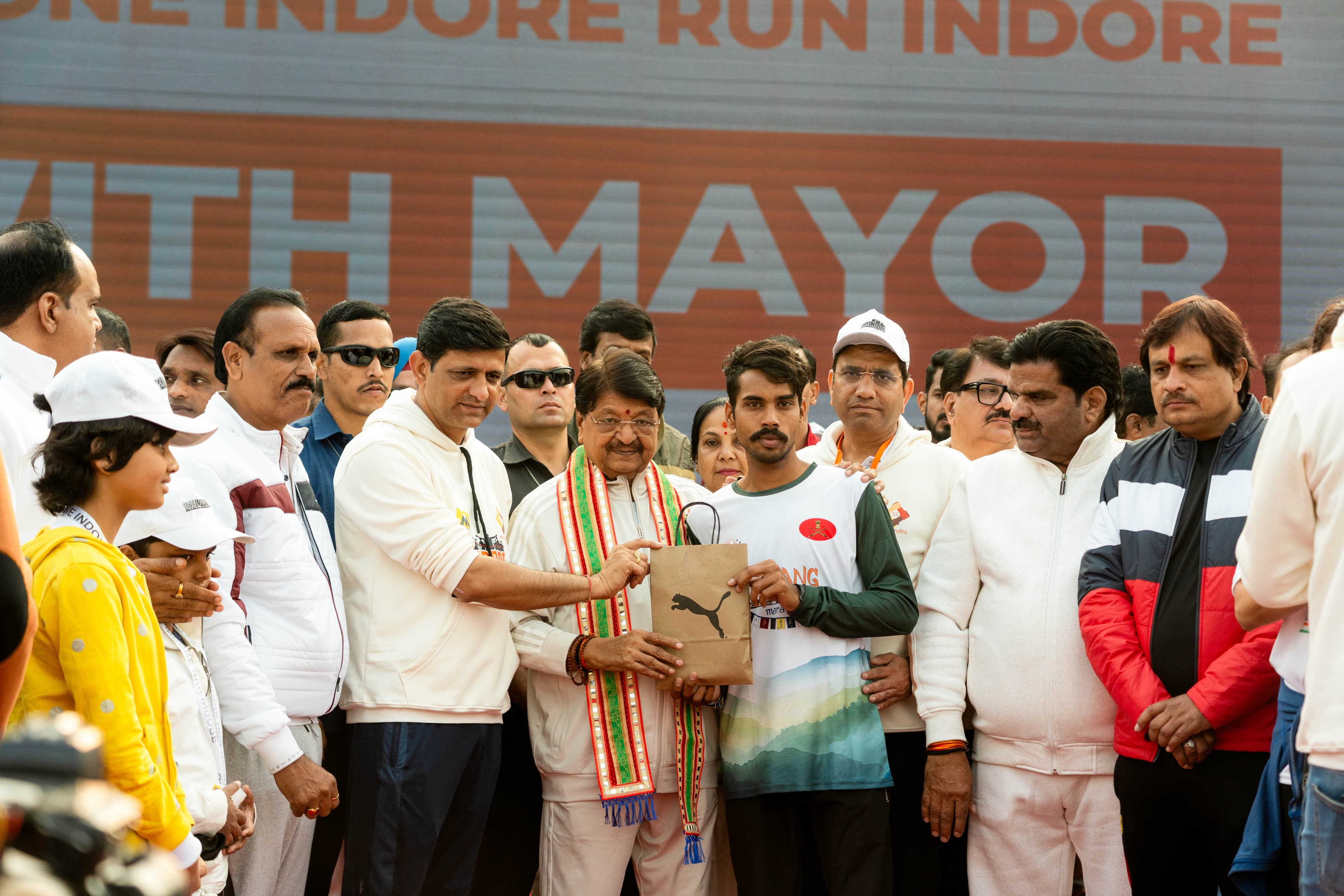 One Indore Run event moment 2