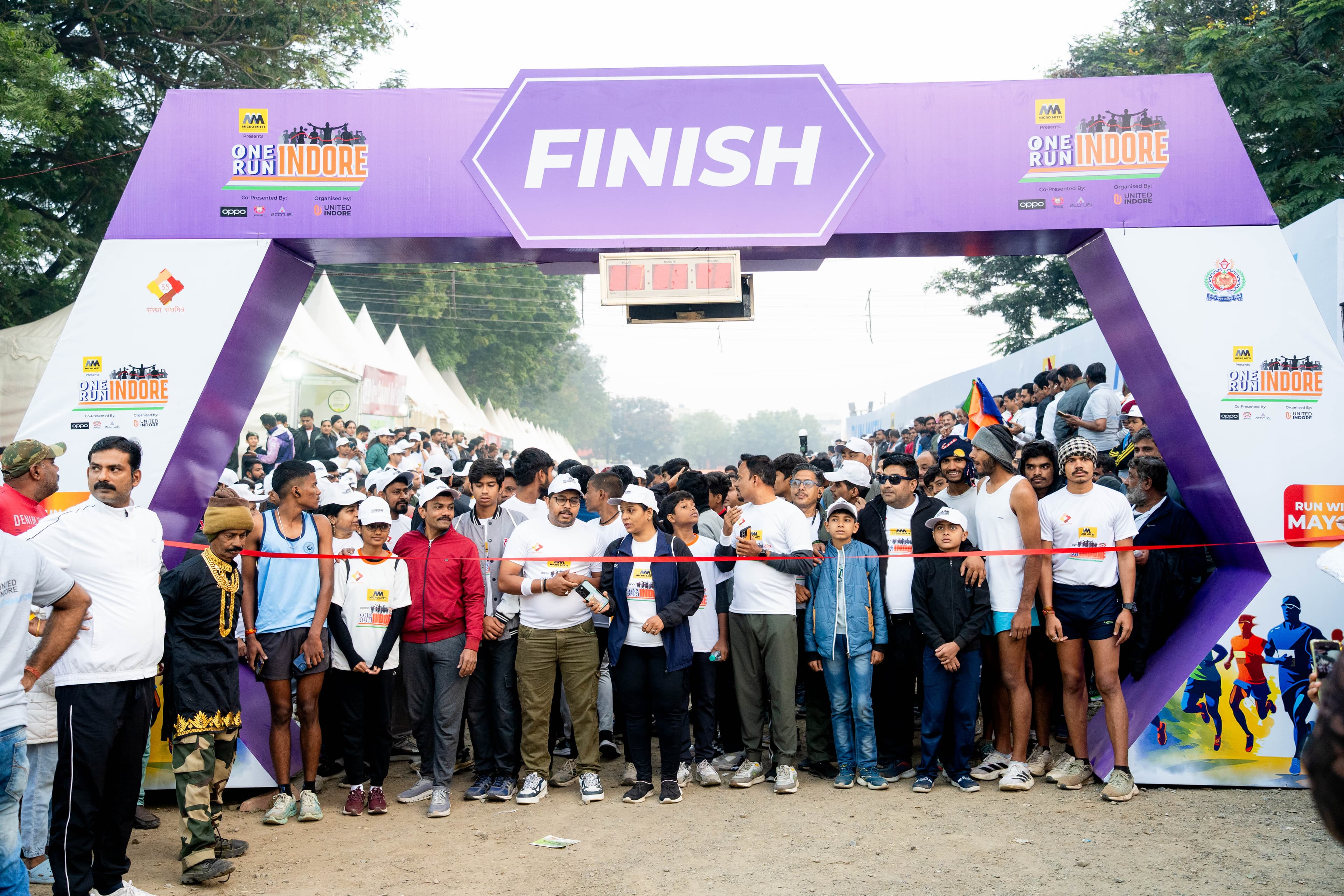 One Indore Run event moment 5