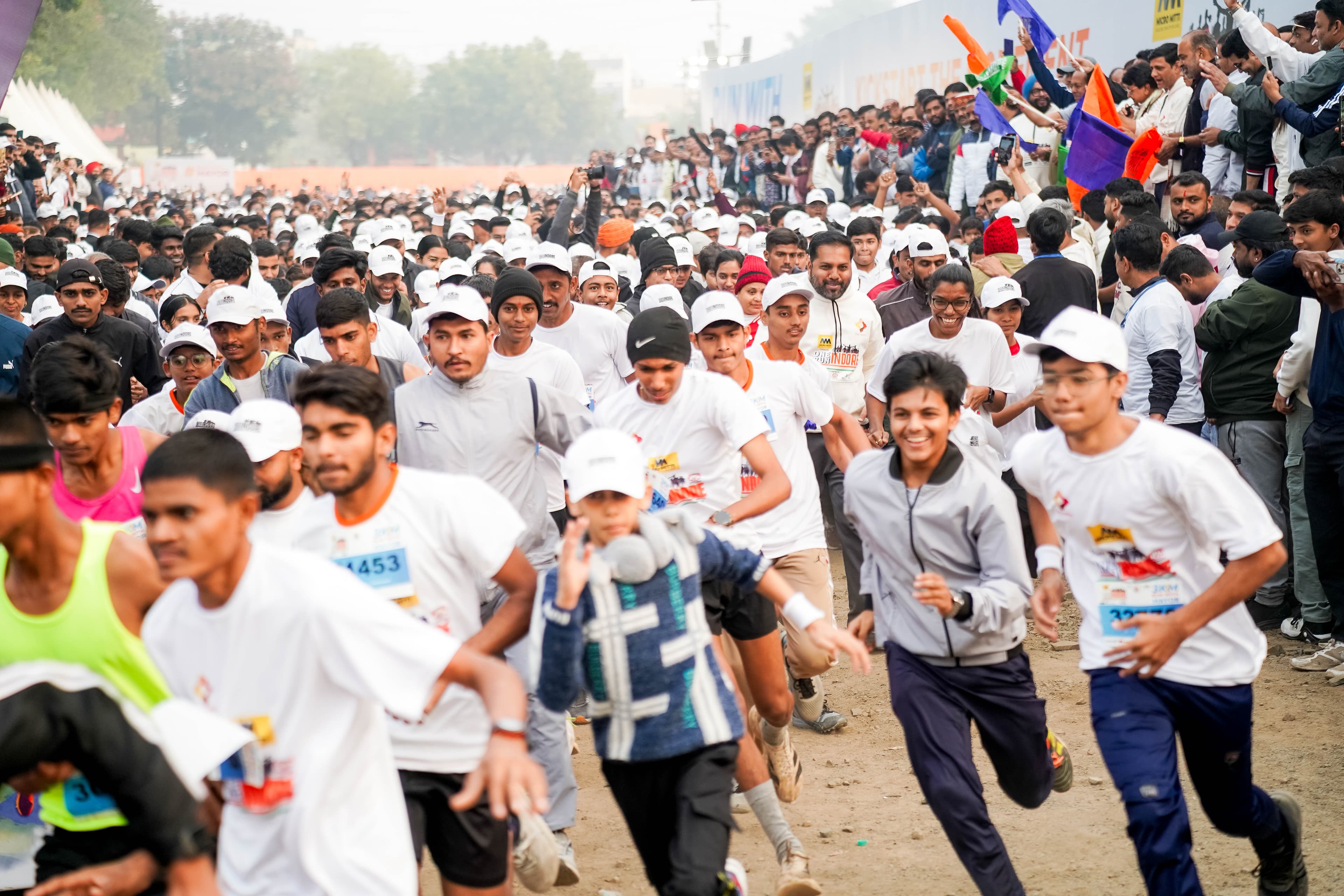 One Indore Run event moment 7